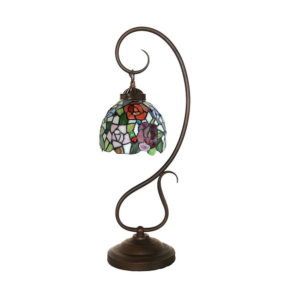 Cal Lighting Cotulla Tiffany Table Lamp 9.8