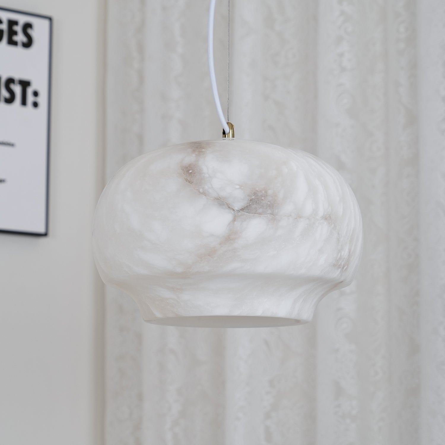 Camille Alabaster Chandelier