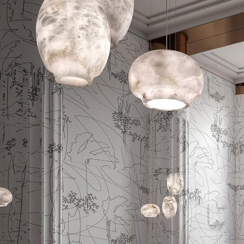 Camille Alabaster Chandelier