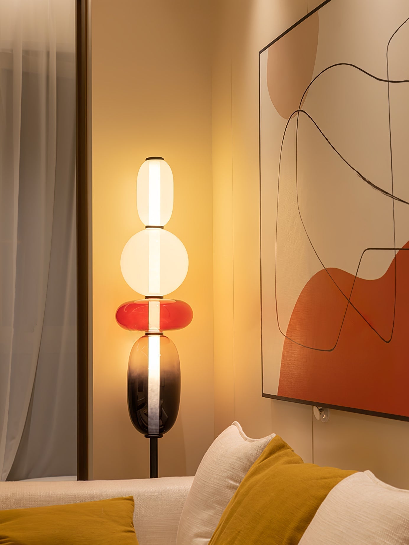Candied Glass Floor Light Floor Lamp