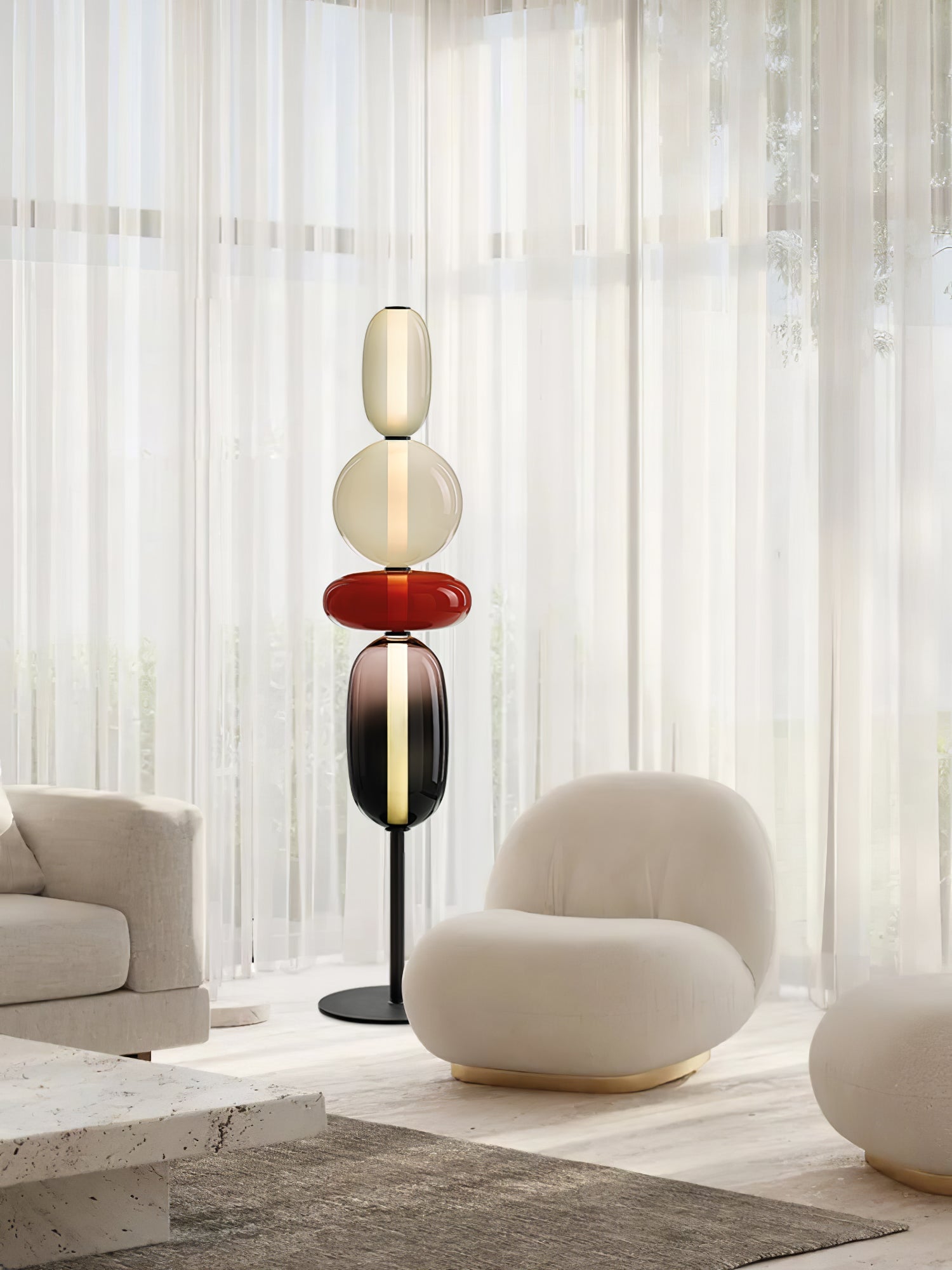 Candied Glass Floor Light Floor Lamp