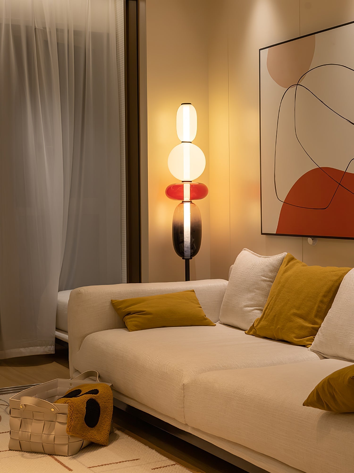 Candied Glass Floor Light Floor Lamp