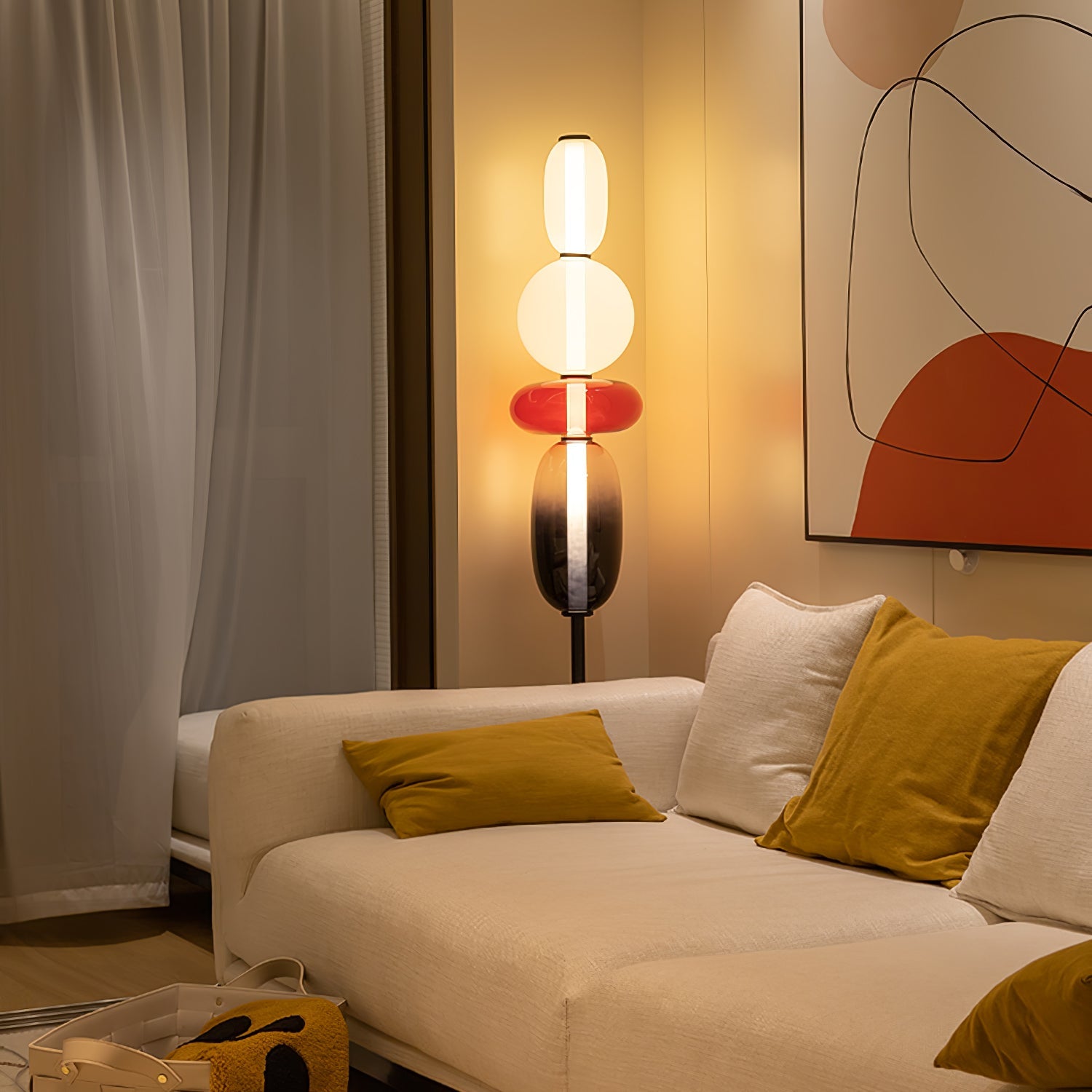 Candied Glass Floor Light Floor Lamp