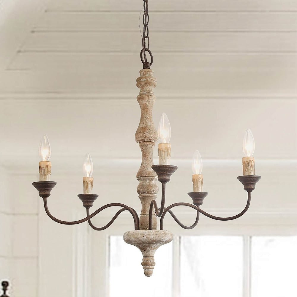 Candlestick Farmhouse Chandelier