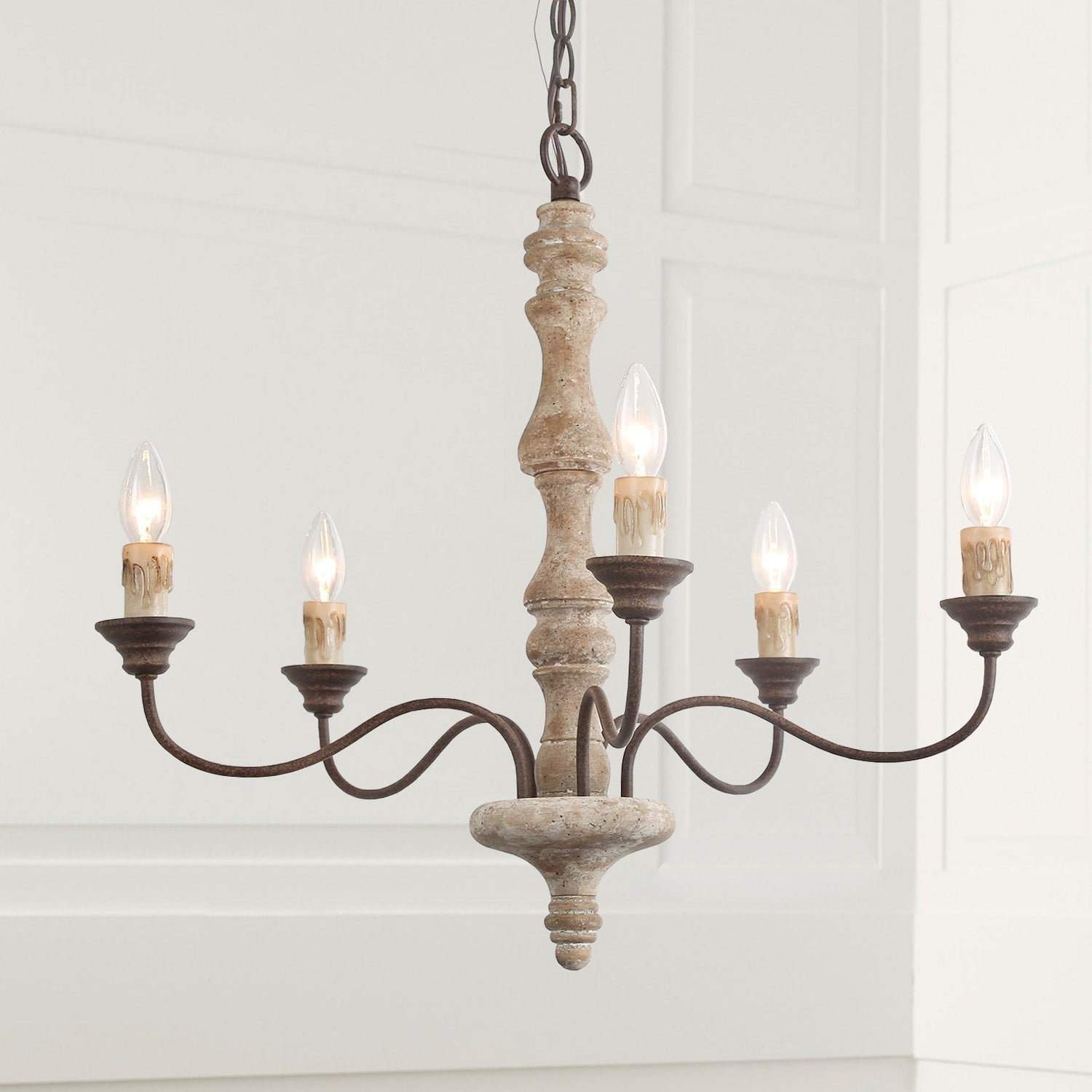 Candlestick Farmhouse Chandelier