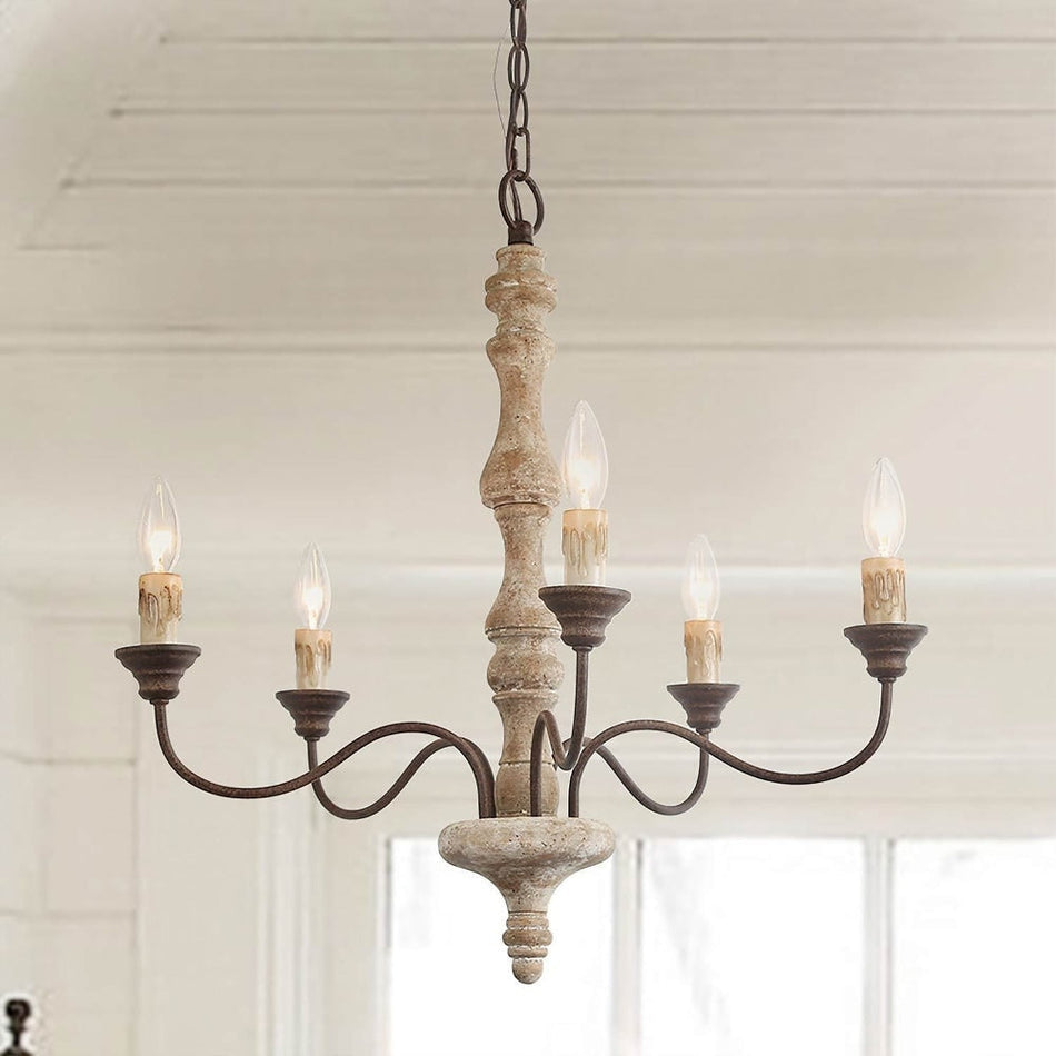 Candlestick Farmhouse Chandelier