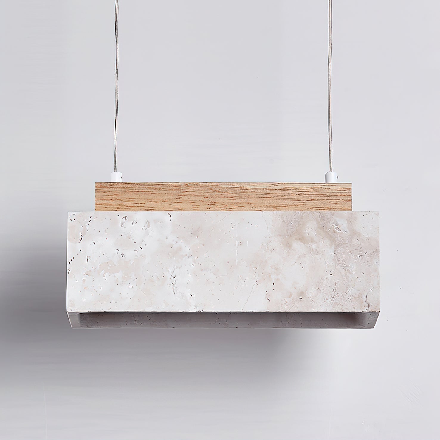 Close-up angle of Canyon Crest Pendant Lamp showing form and material detail