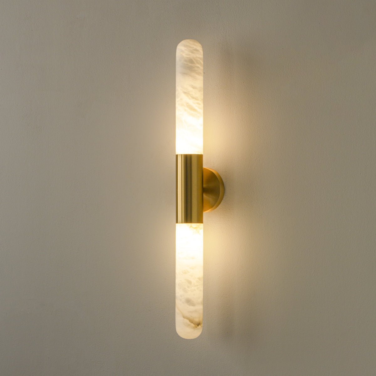 Cavoya Alabaster Wall Light, Hardwired Wall Sconce, detail 9