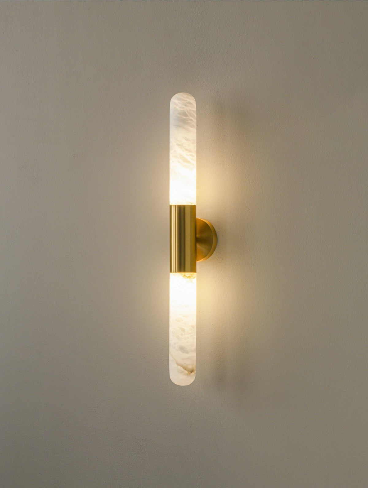 Cavoya Alabaster Wall Light, Hardwired Wall Sconce, detail 11