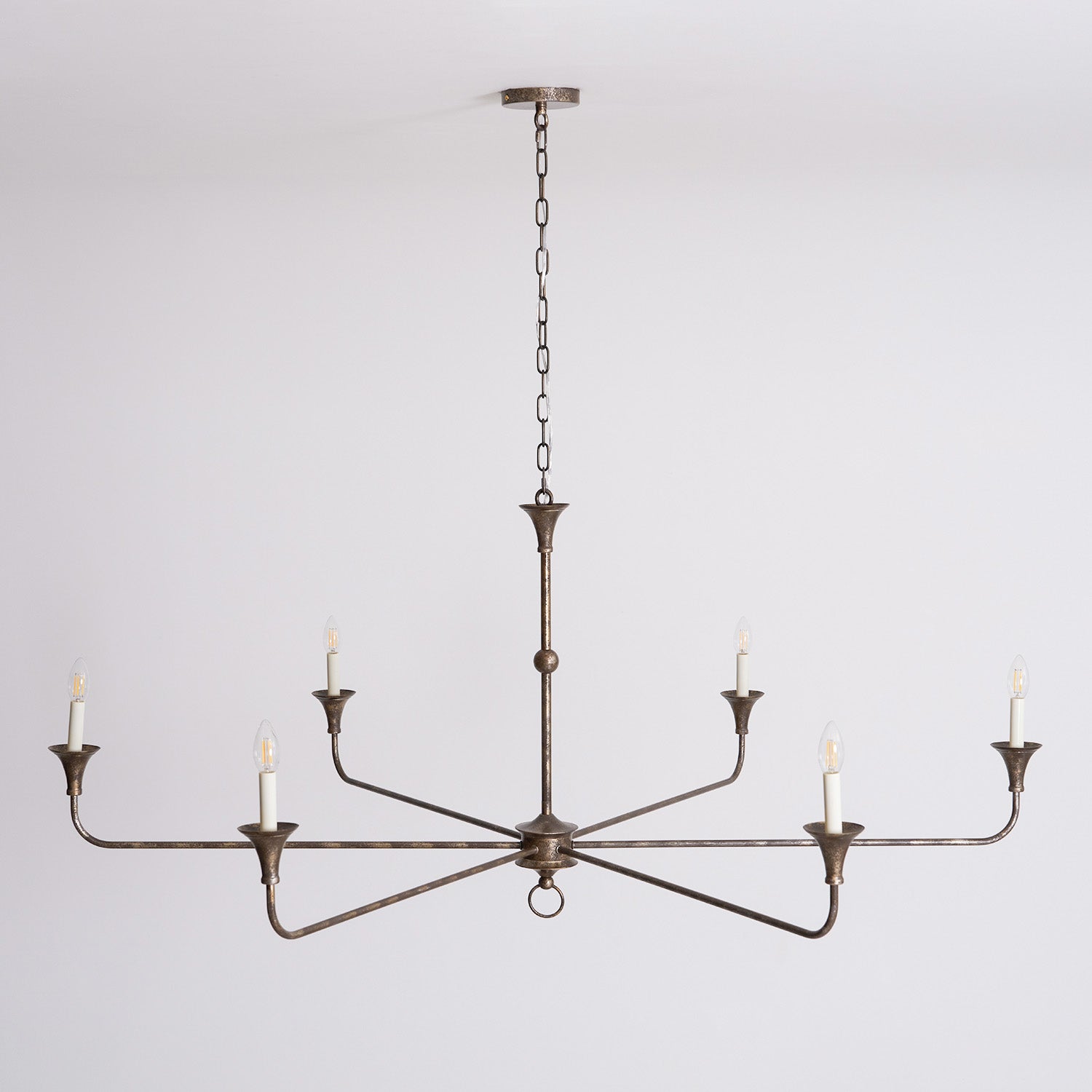 Elara Candle Chandelier detail view 86