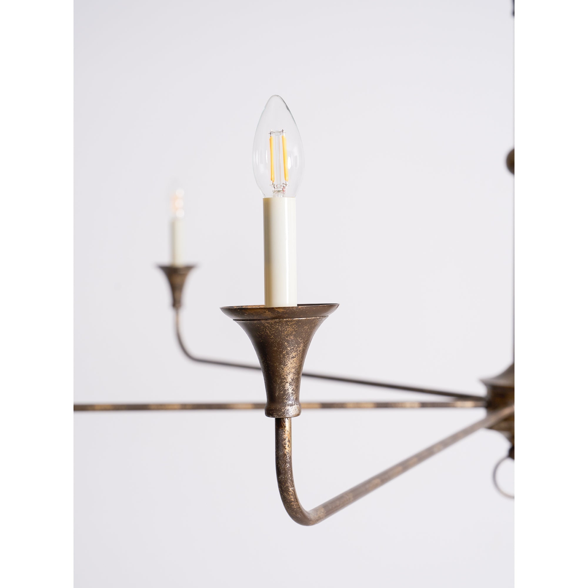Elara Candle Chandelier detail view 73