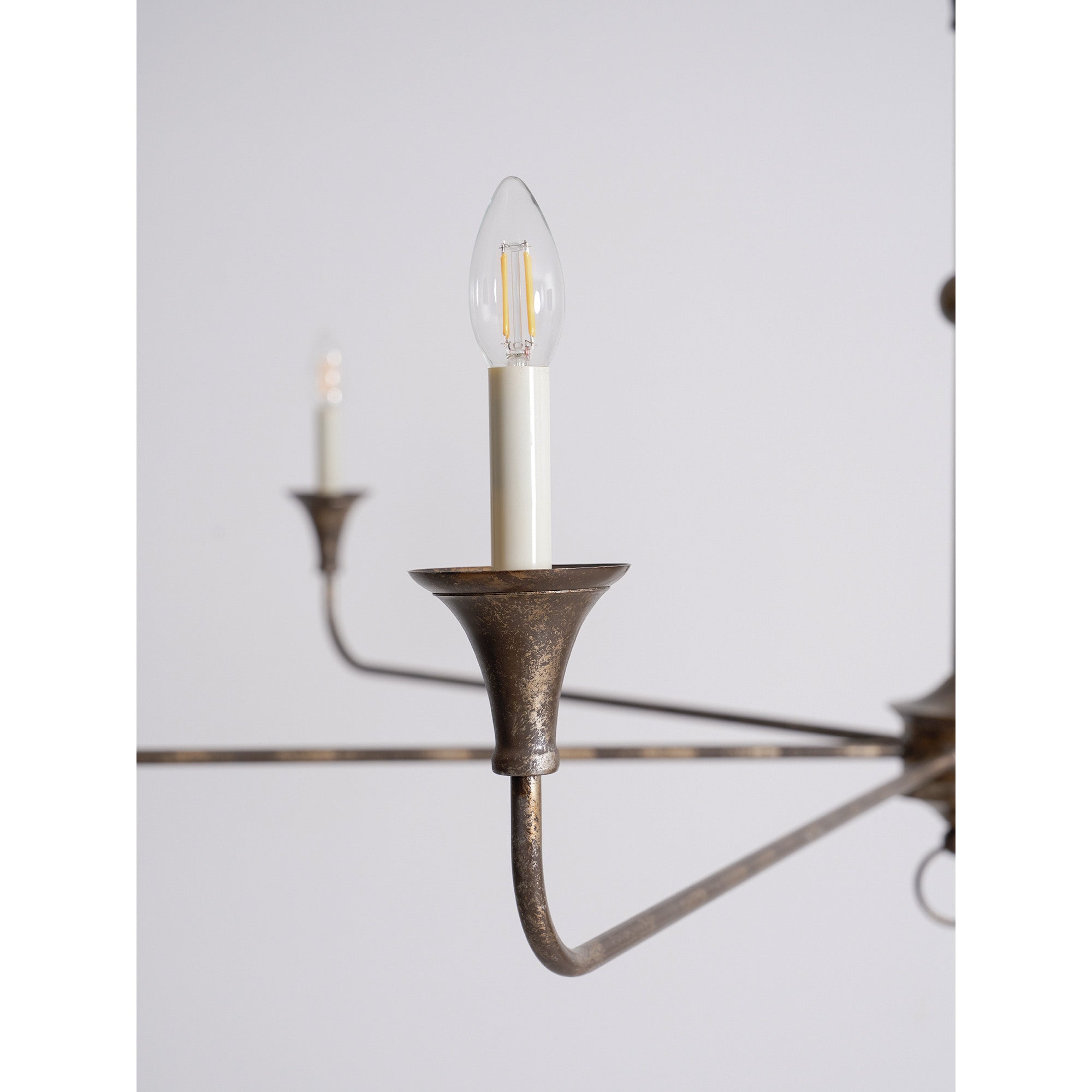 Elara Candle Chandelier detail view 87