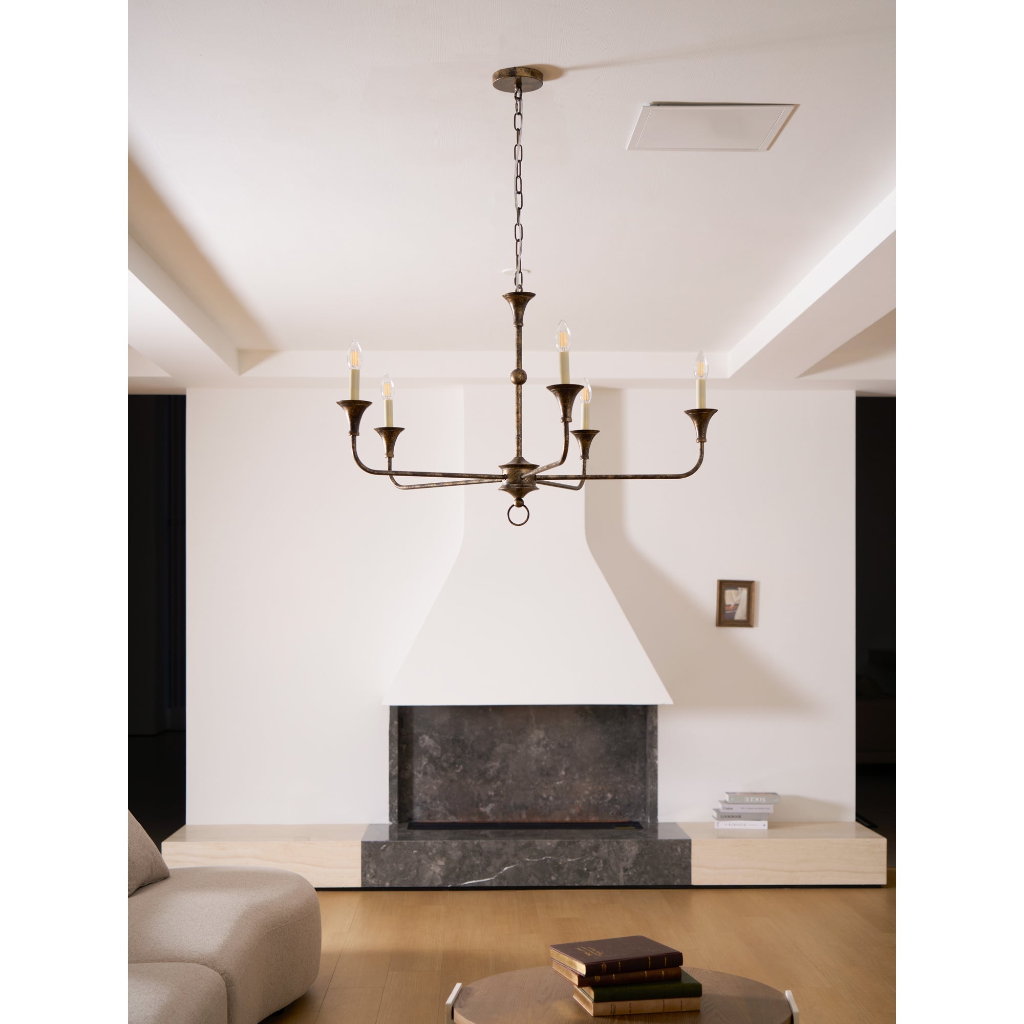 Elara Candle Chandelier detail view 104
