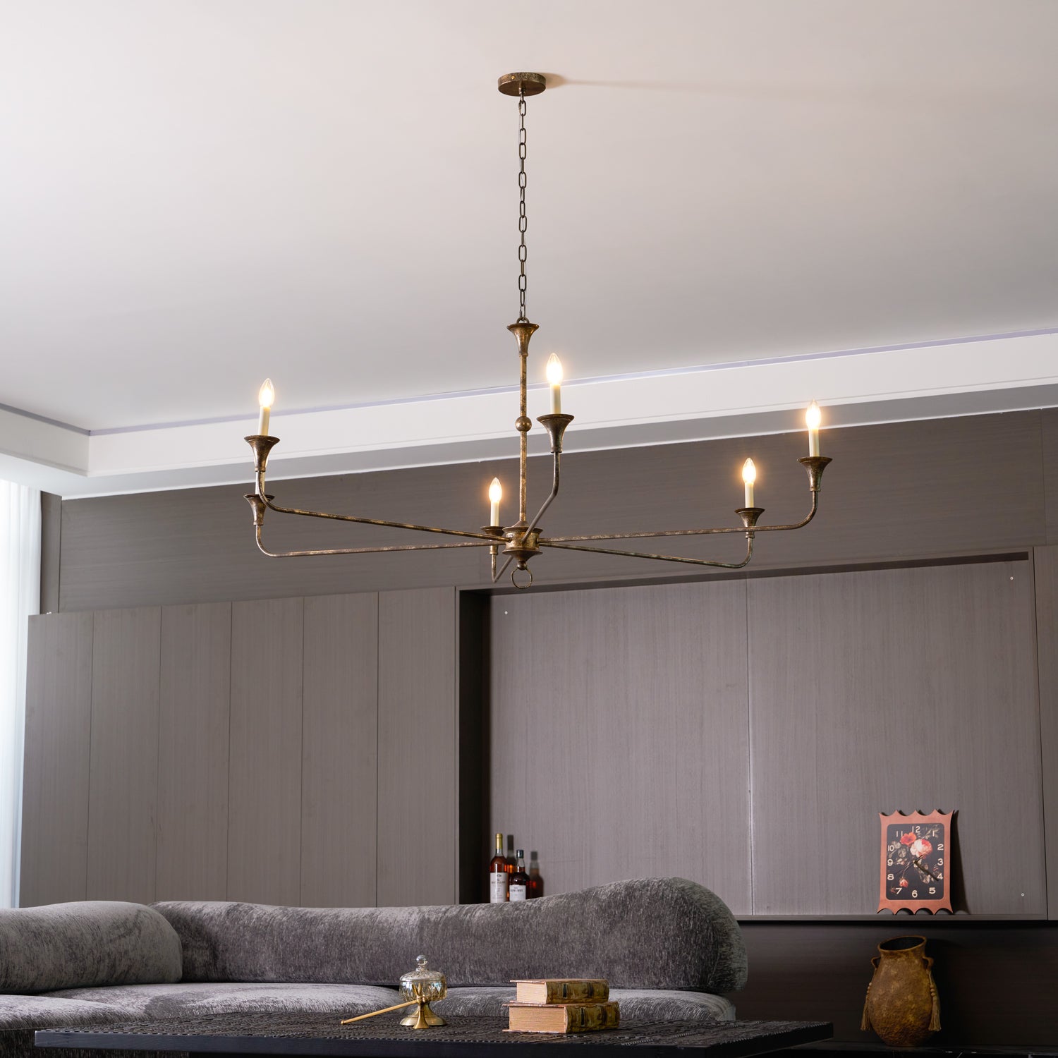Elara Candle Chandelier detail view 61