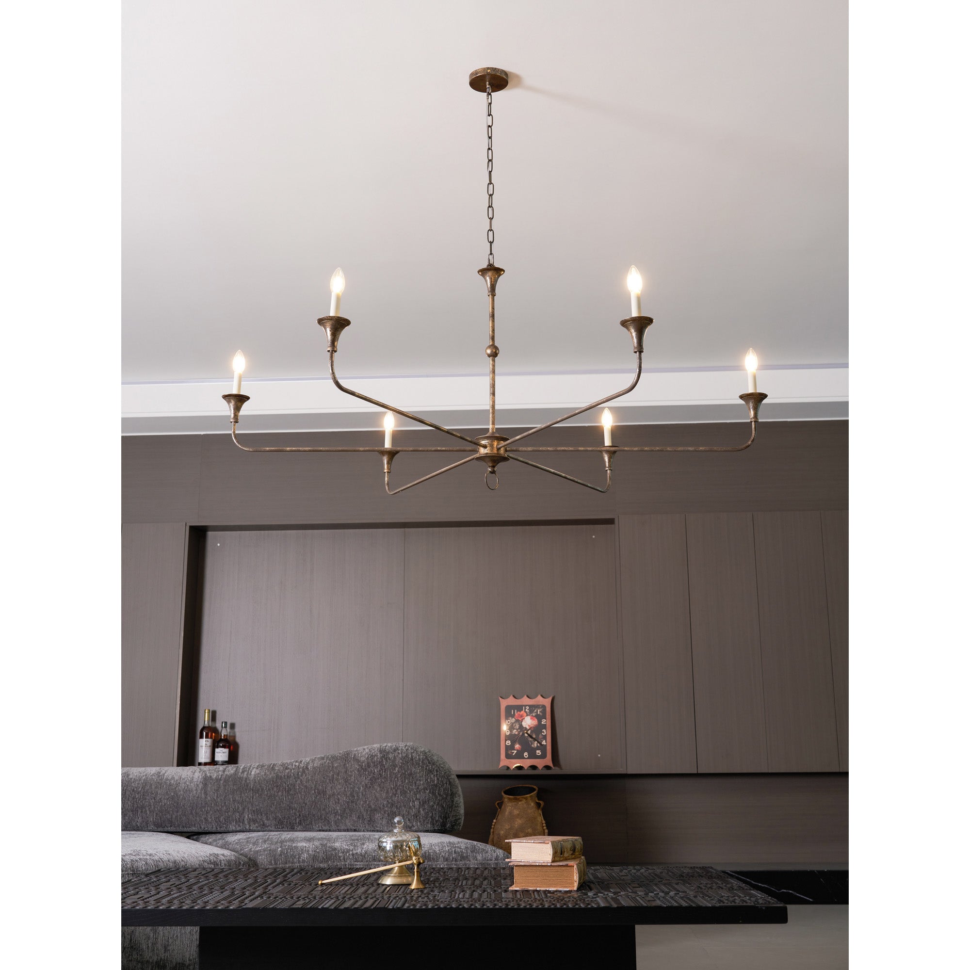 Elara Candle Chandelier detail view 81