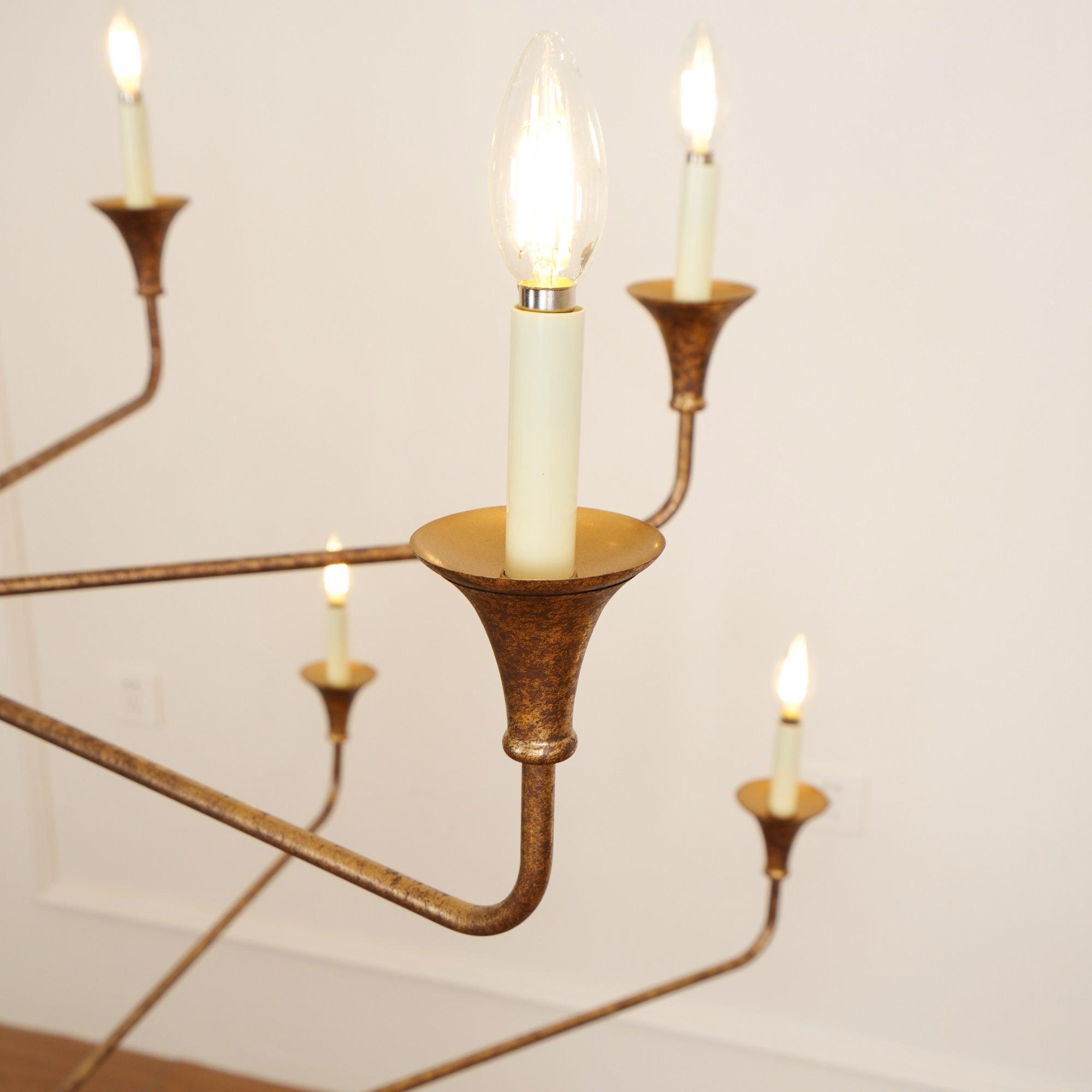 Thousand Brass Chandelier