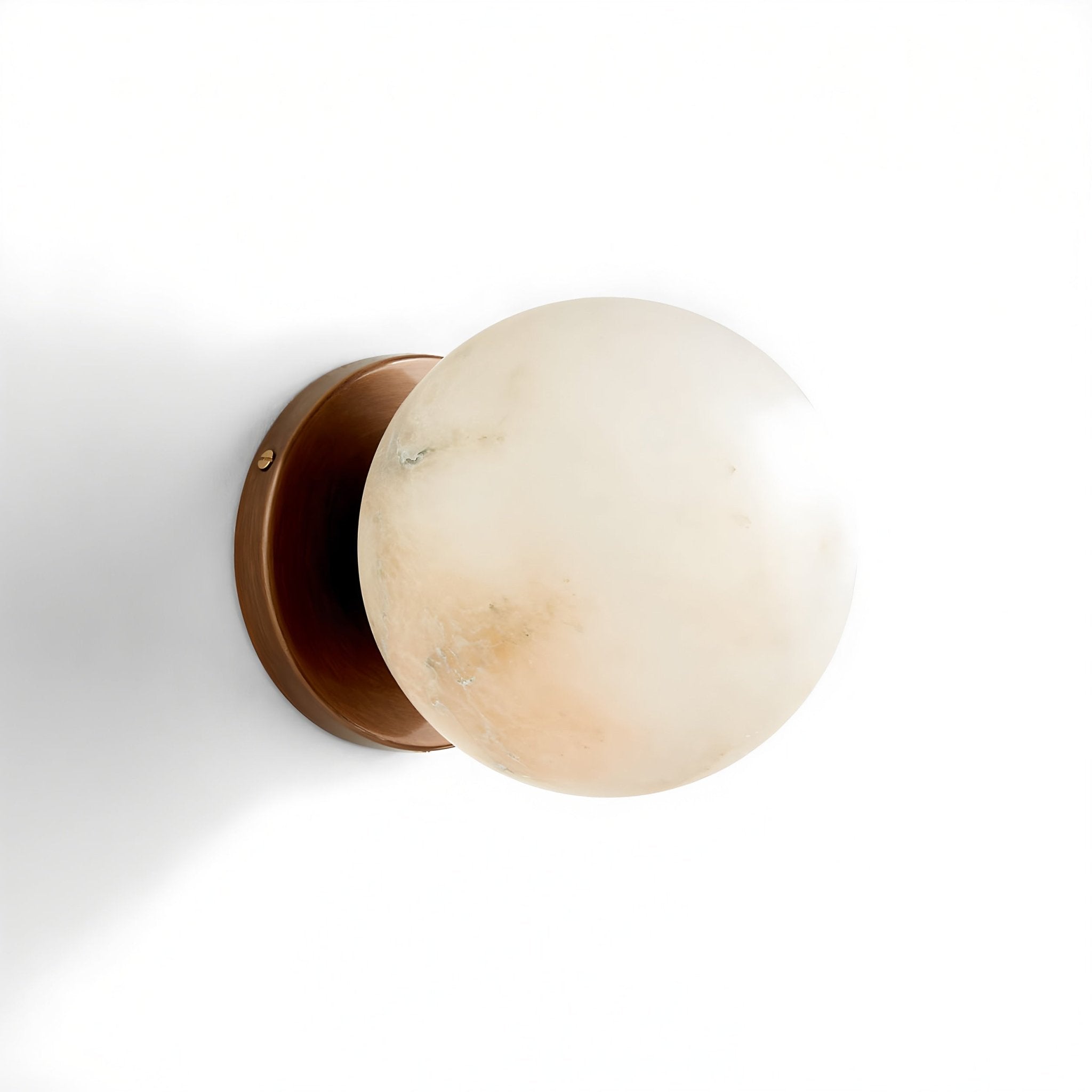 Celestial Double Alabaster Sconce