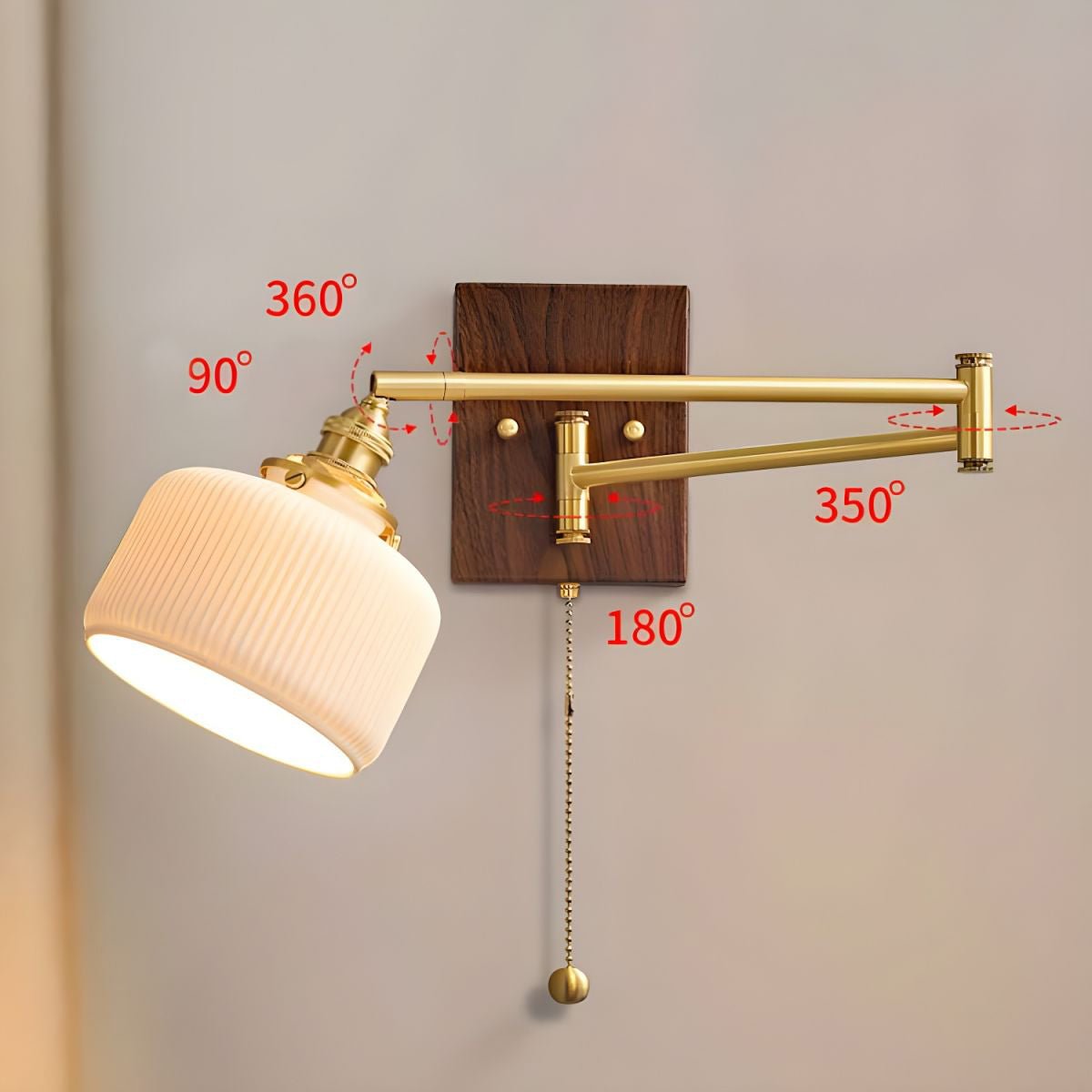 Ceramic Geometry Wall Sconce