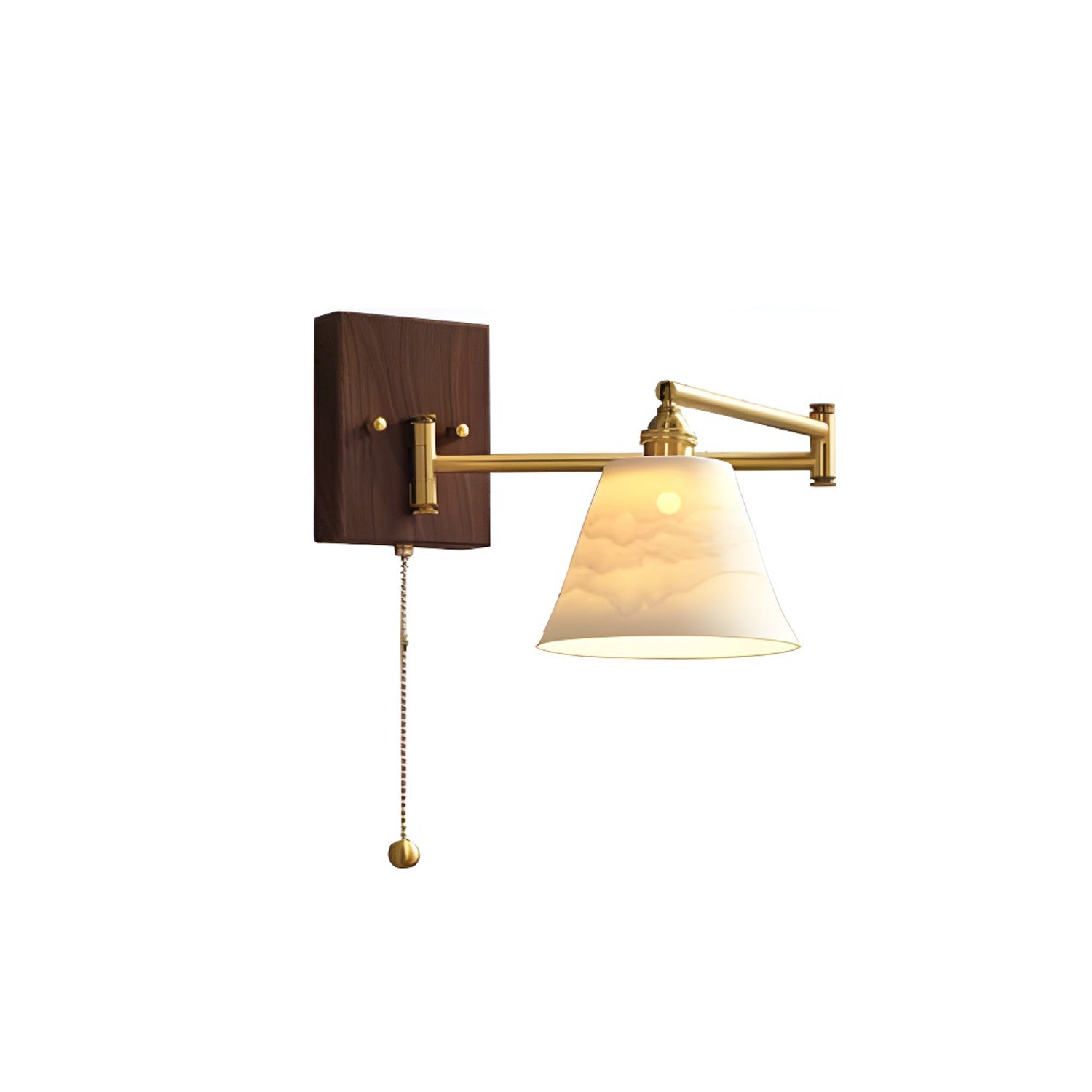 Ceramic Geometry Wall Sconce