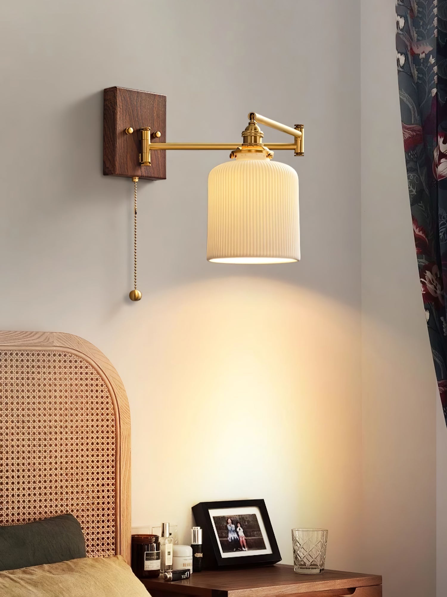 Ceramic Geometry Wall Sconce