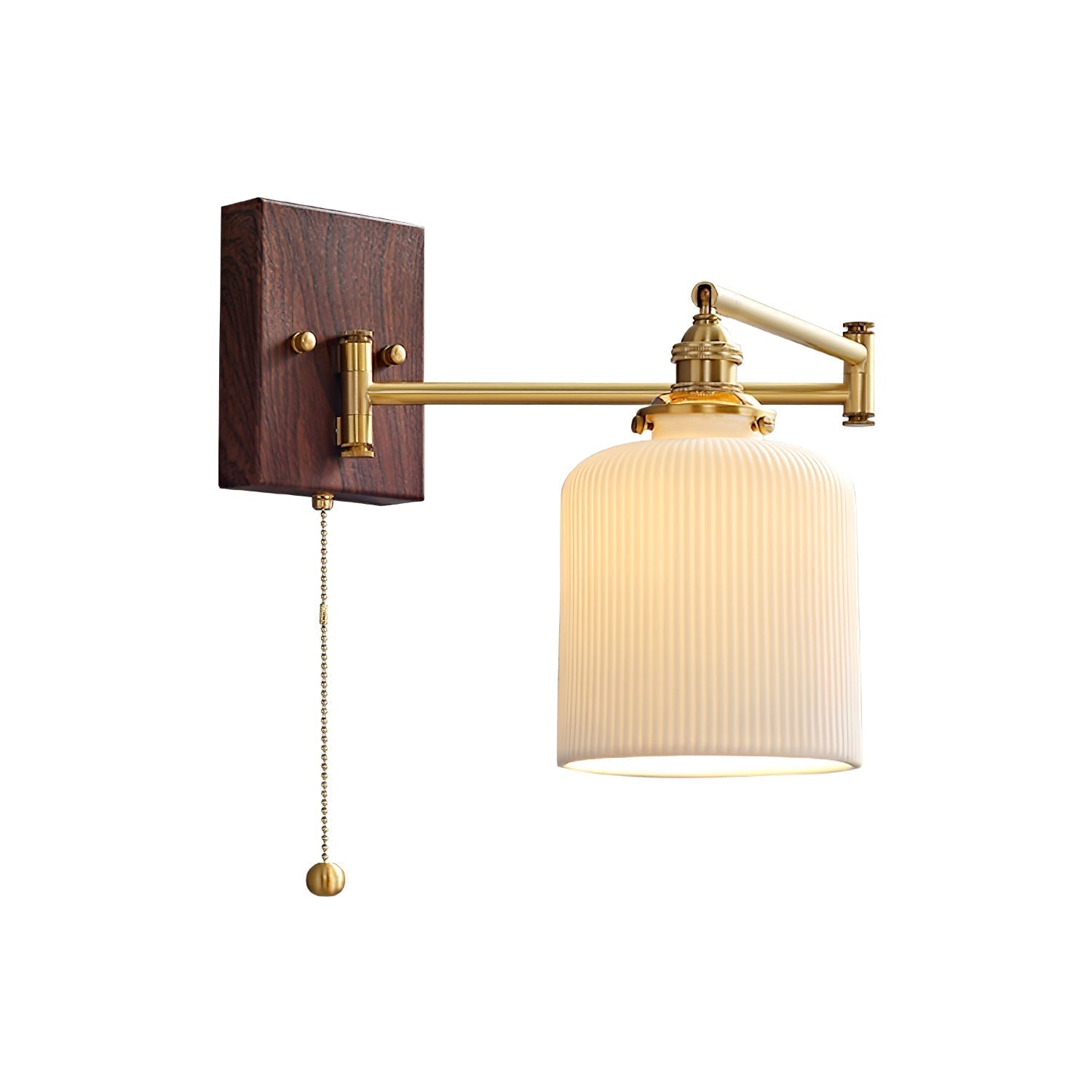 Ceramic Geometry Wall Sconce