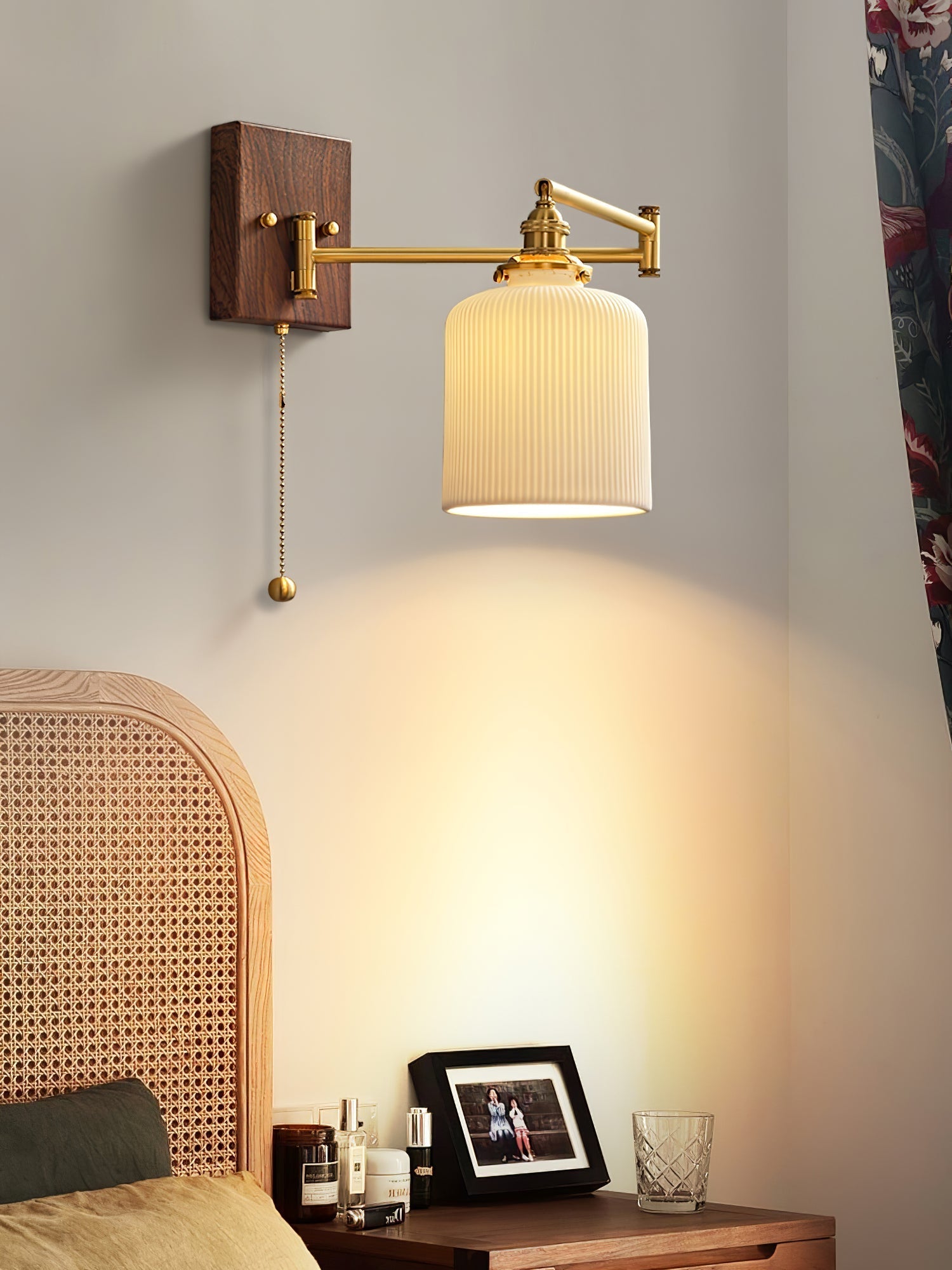 Ceramic Geometry Wall Sconce