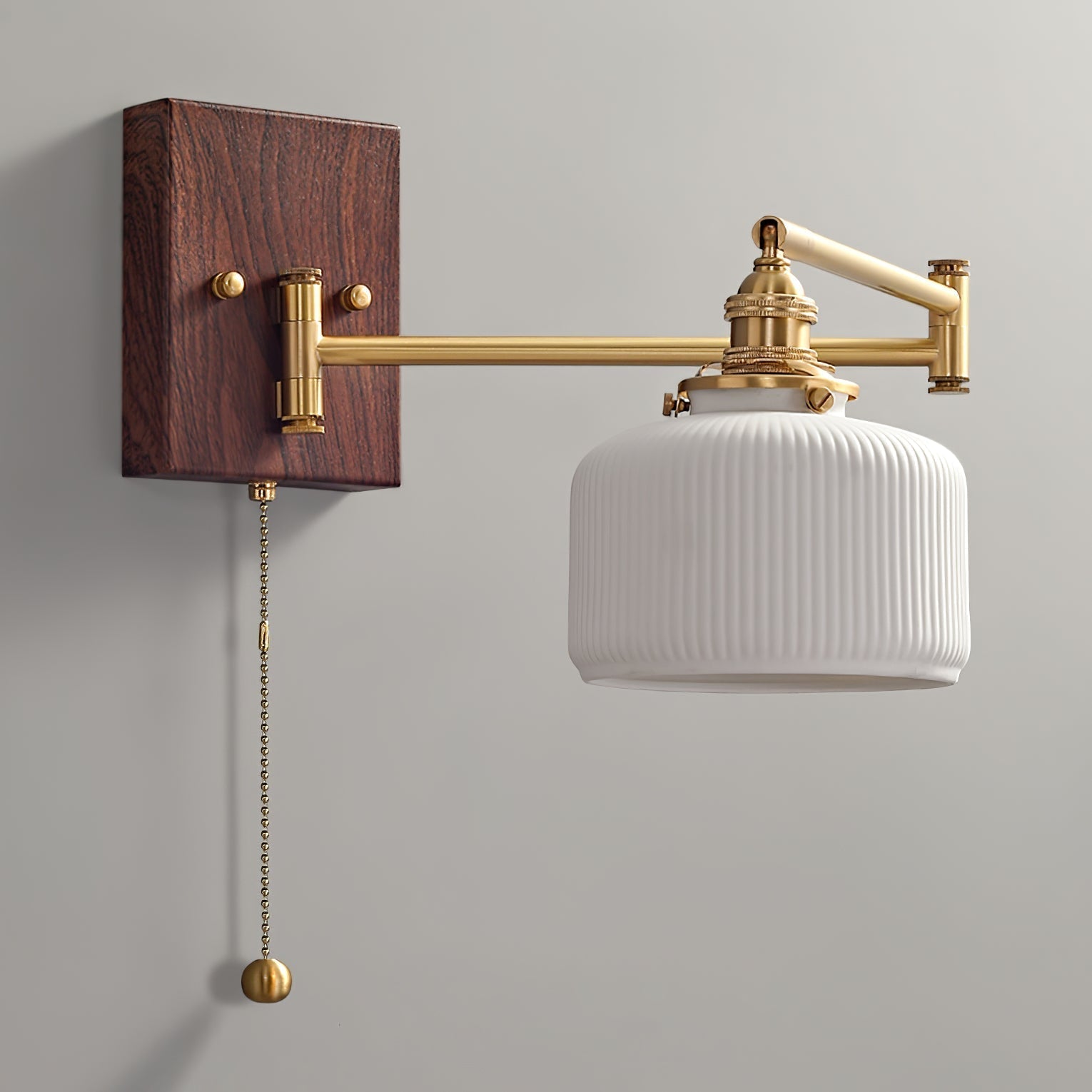 Ceramic Geometry Wall Sconce