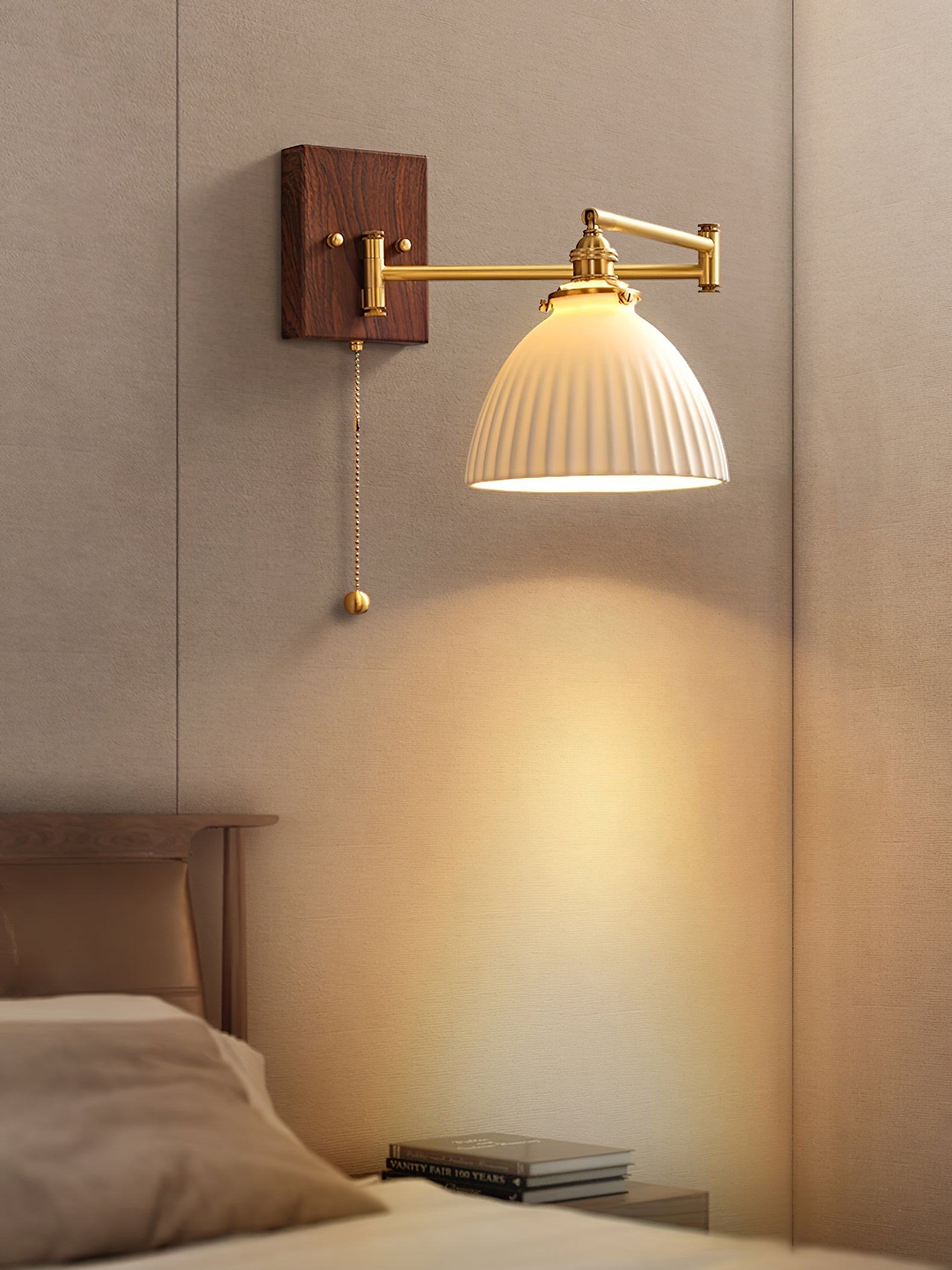 Ceramic Geometry Wall Sconce