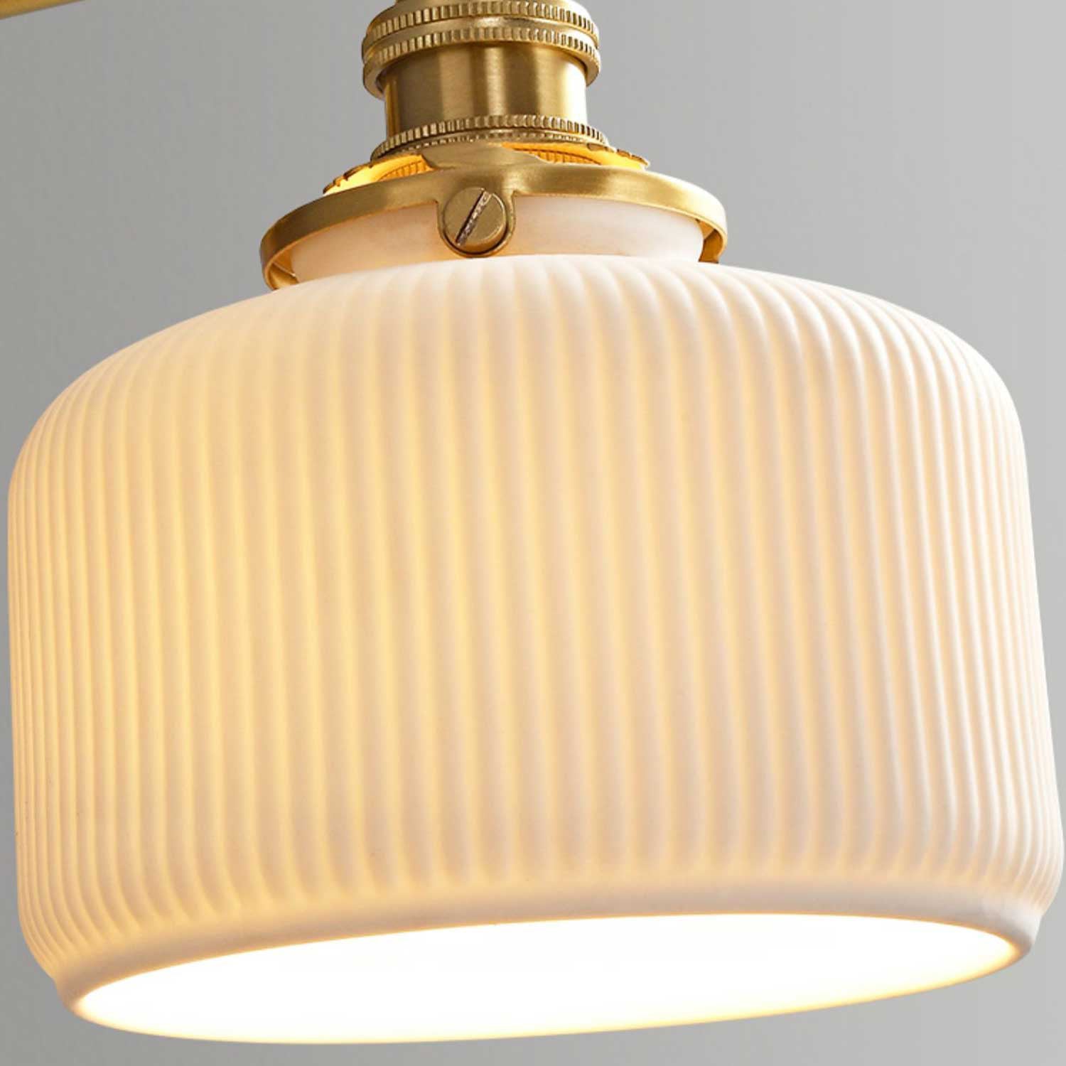 Ceramic Geometry Wall Sconce