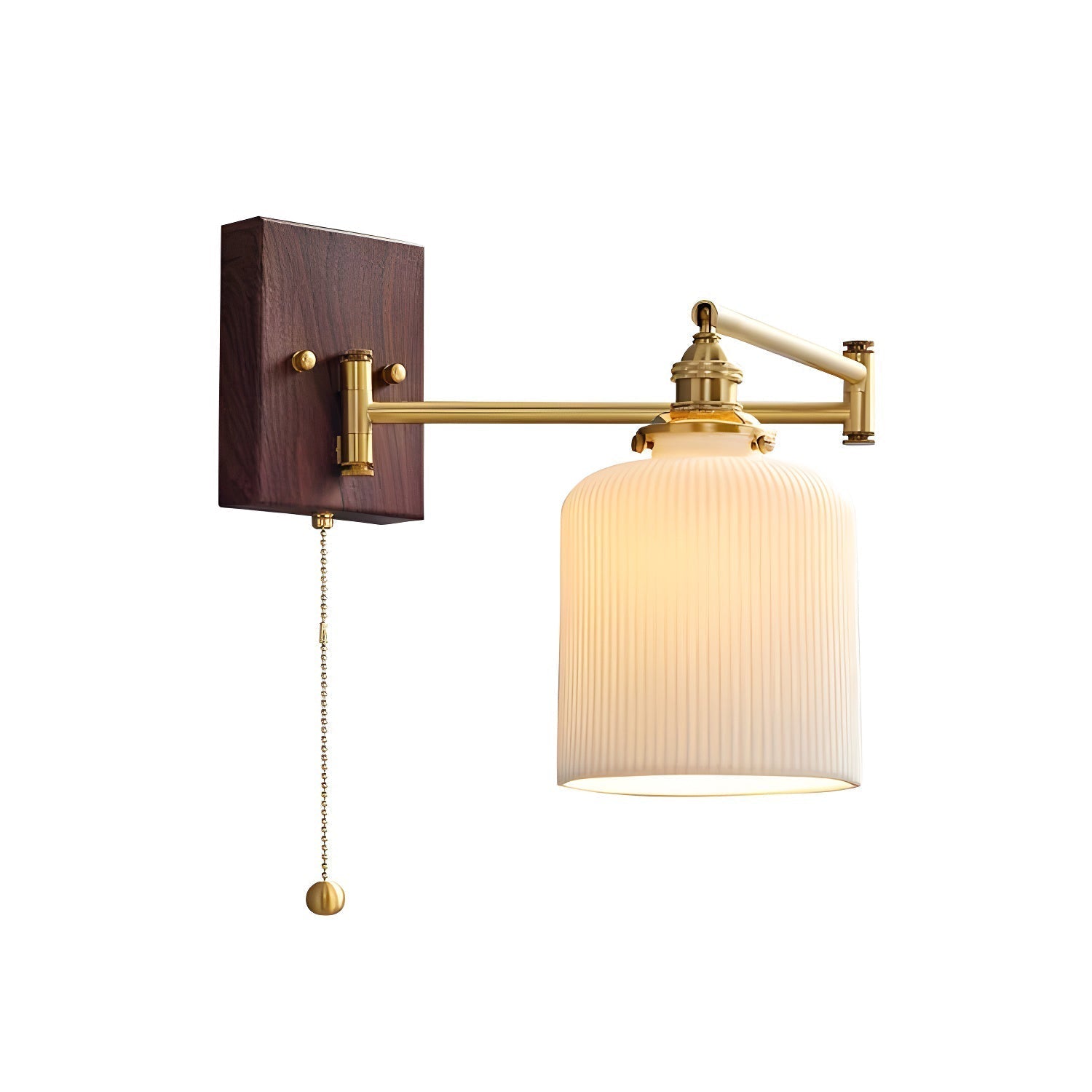 Ceramic Geometry Wall Sconce