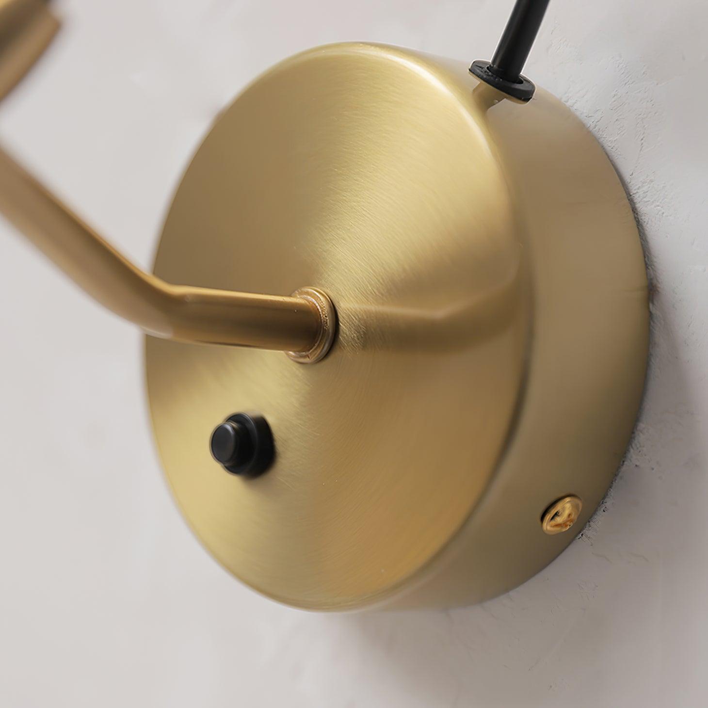 Ceramic Ribbed Wall Light 5.3