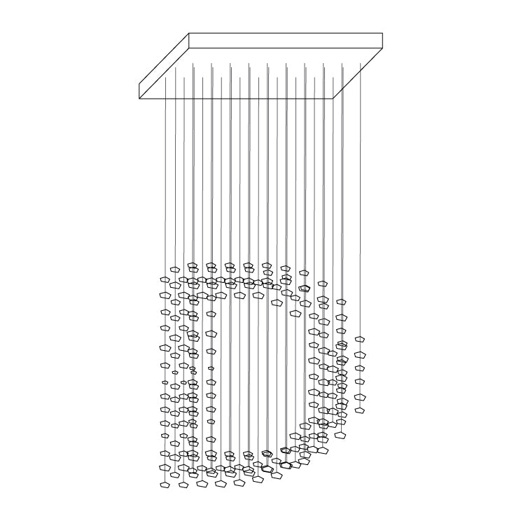 Charcoal Chandelier