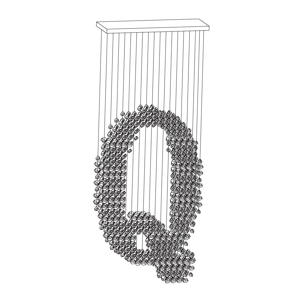 Charcoal Chandelier M to R