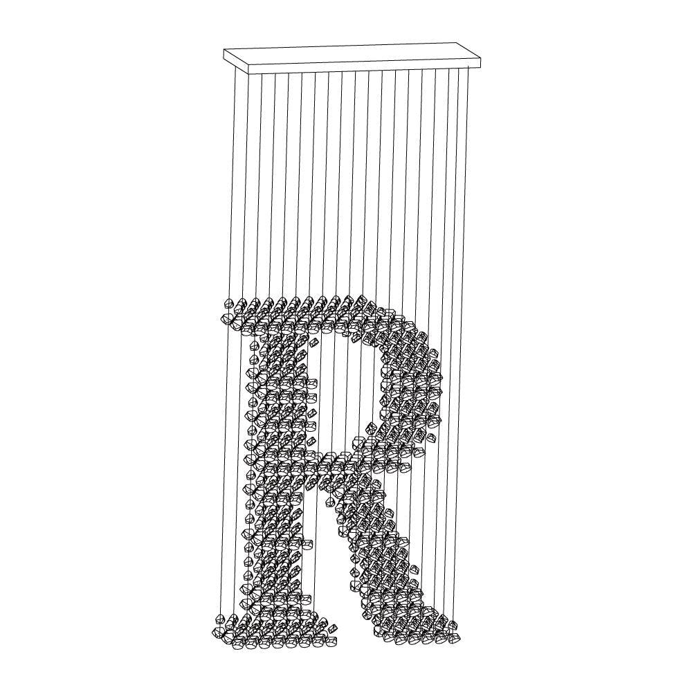 Charcoal Chandelier R