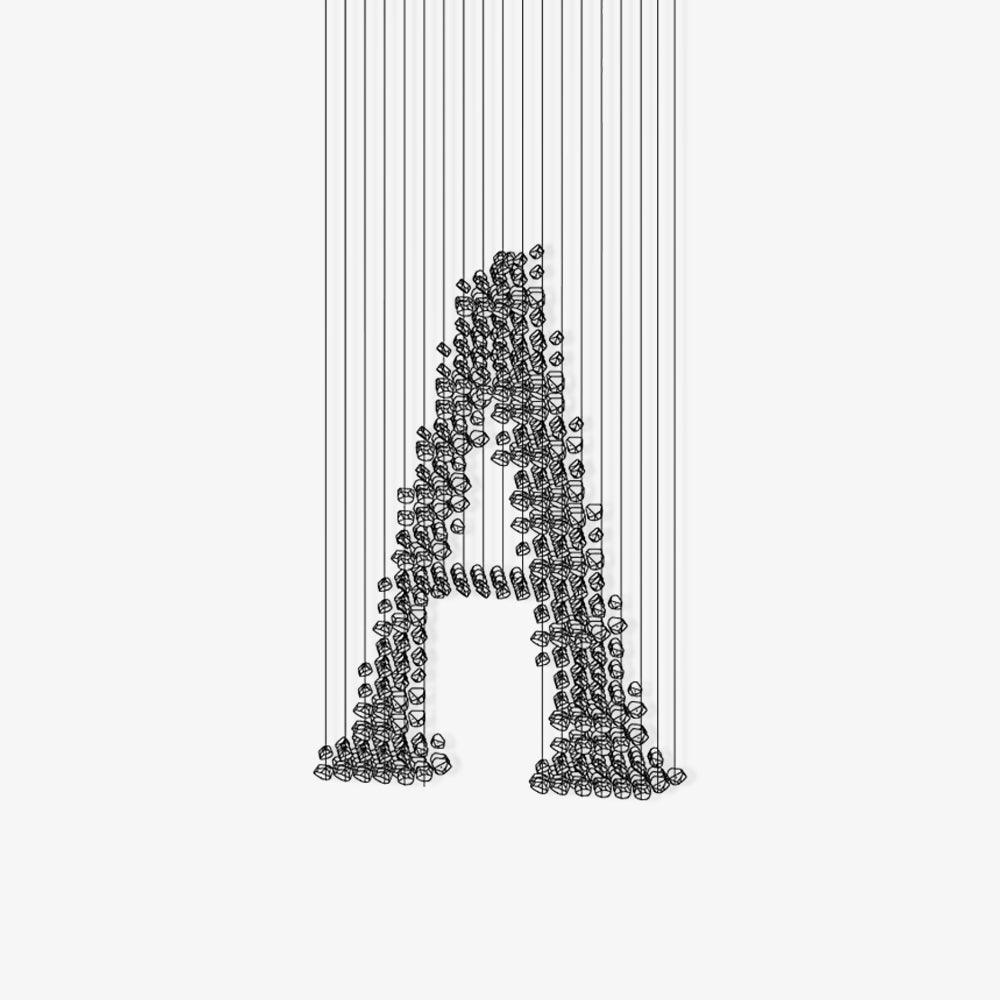 Charcoal Chandelier