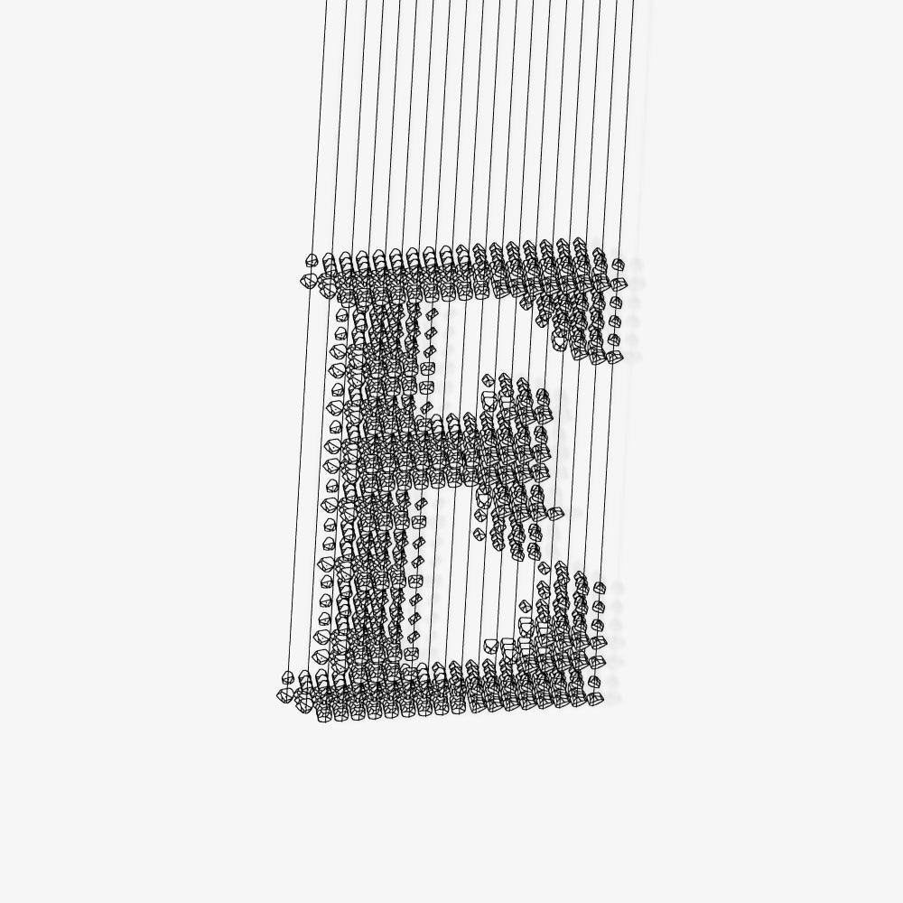 Charcoal Chandelier E