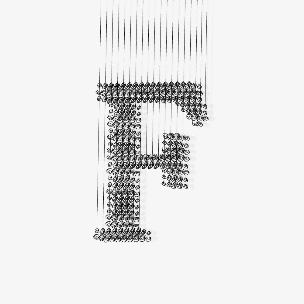 Charcoal Chandelier F