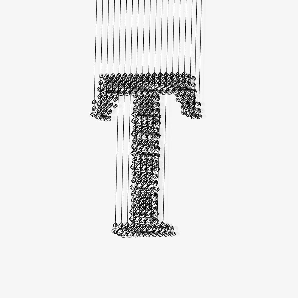 Charcoal Chandelier T