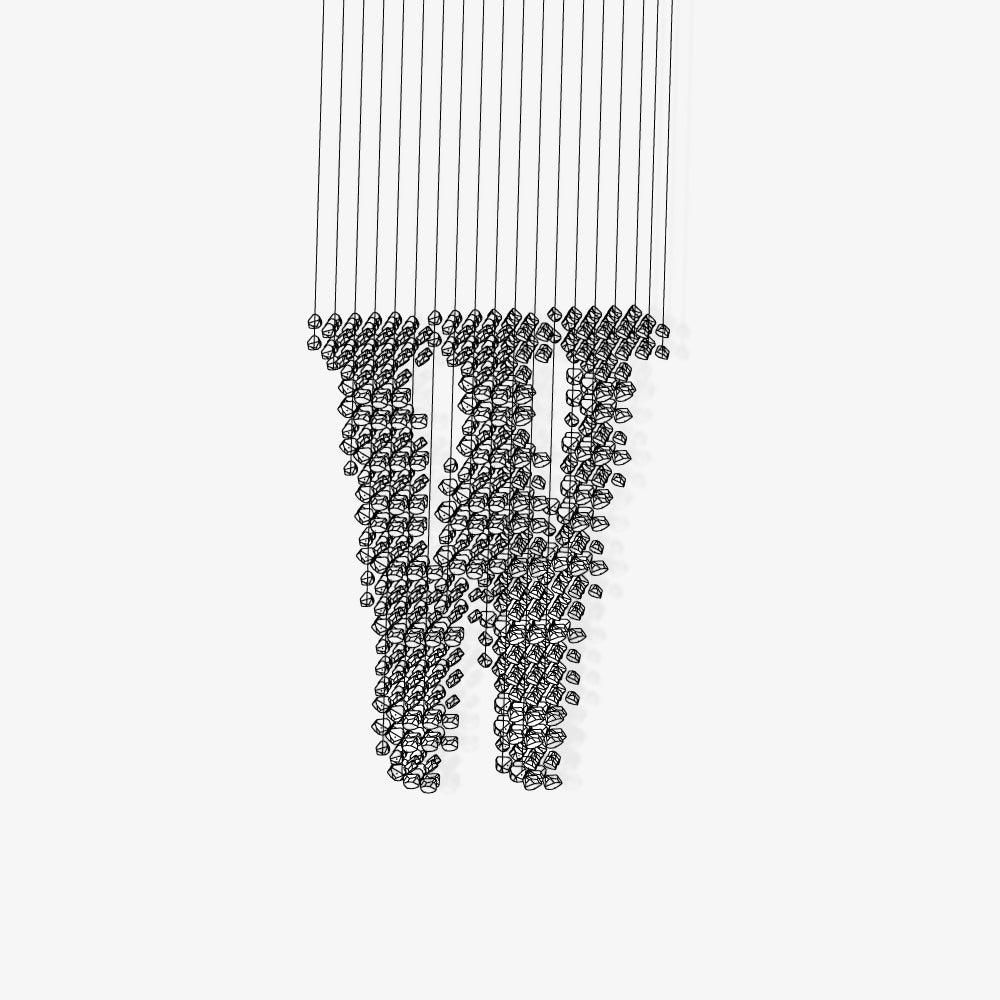 Charcoal Chandelier W