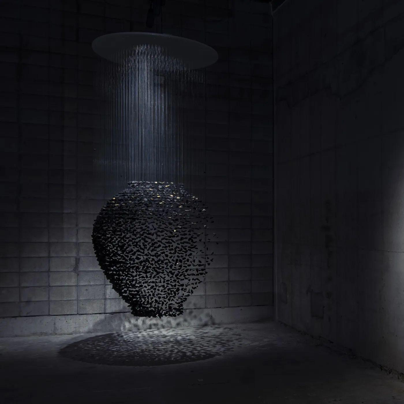 Charcoal Chandelier
