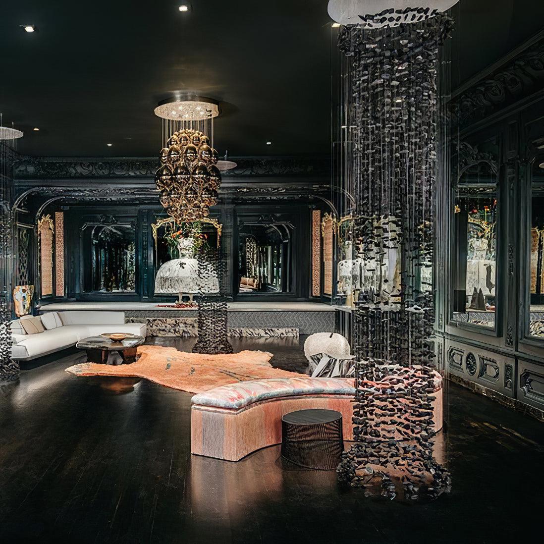 Charcoal Chandelier