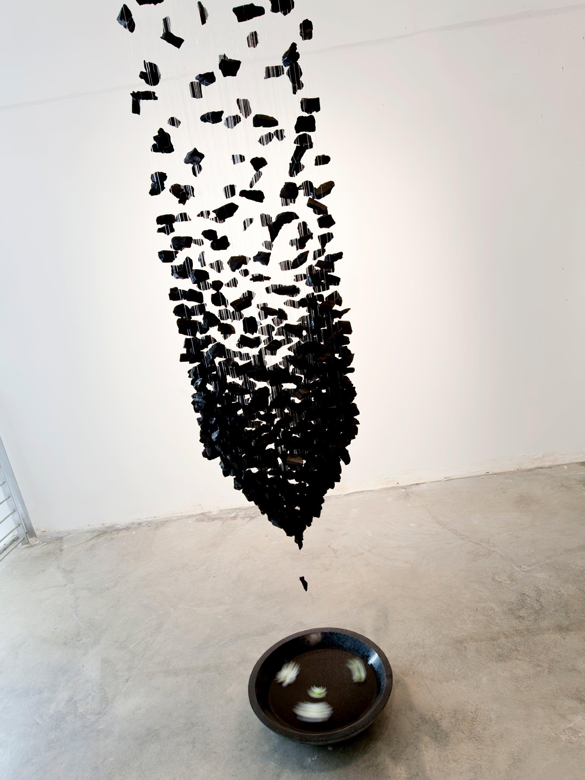 Charcoal Chandelier