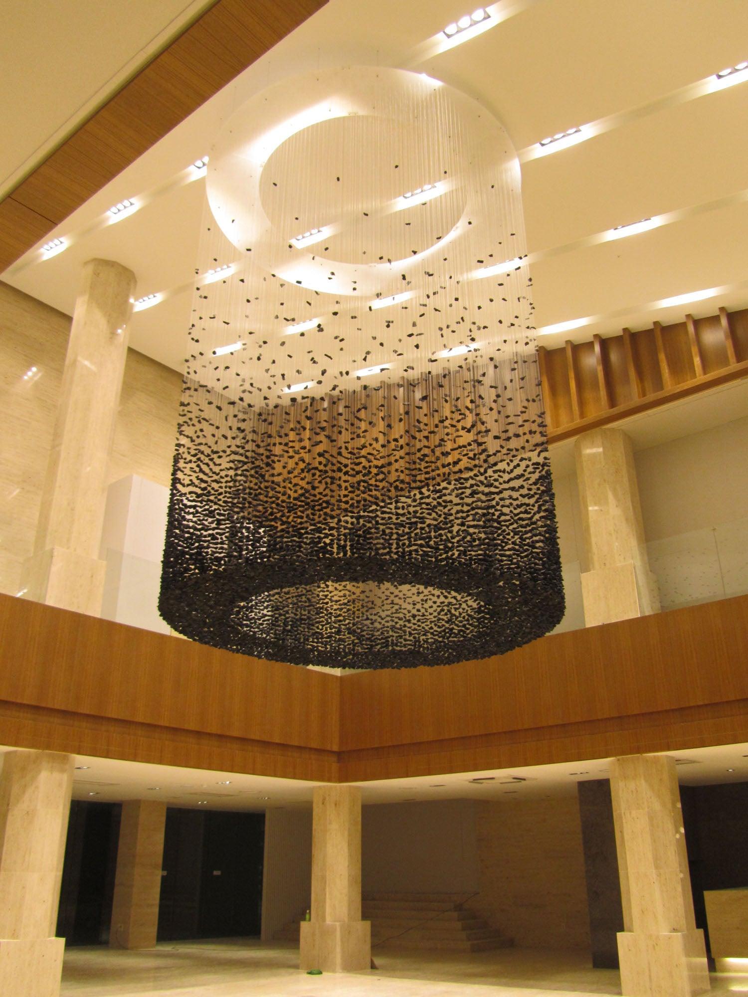 Charcoal Chandelier