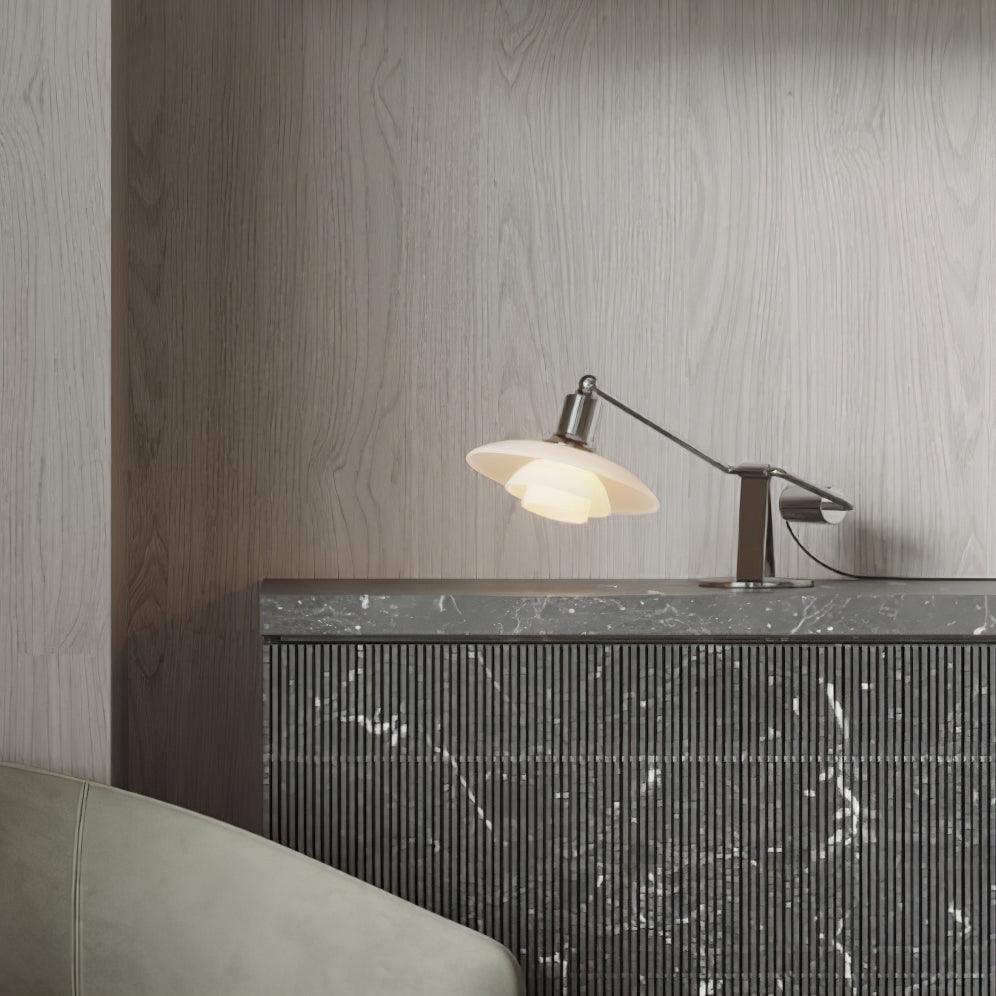Chrome Piano Table Lamp 7.9
