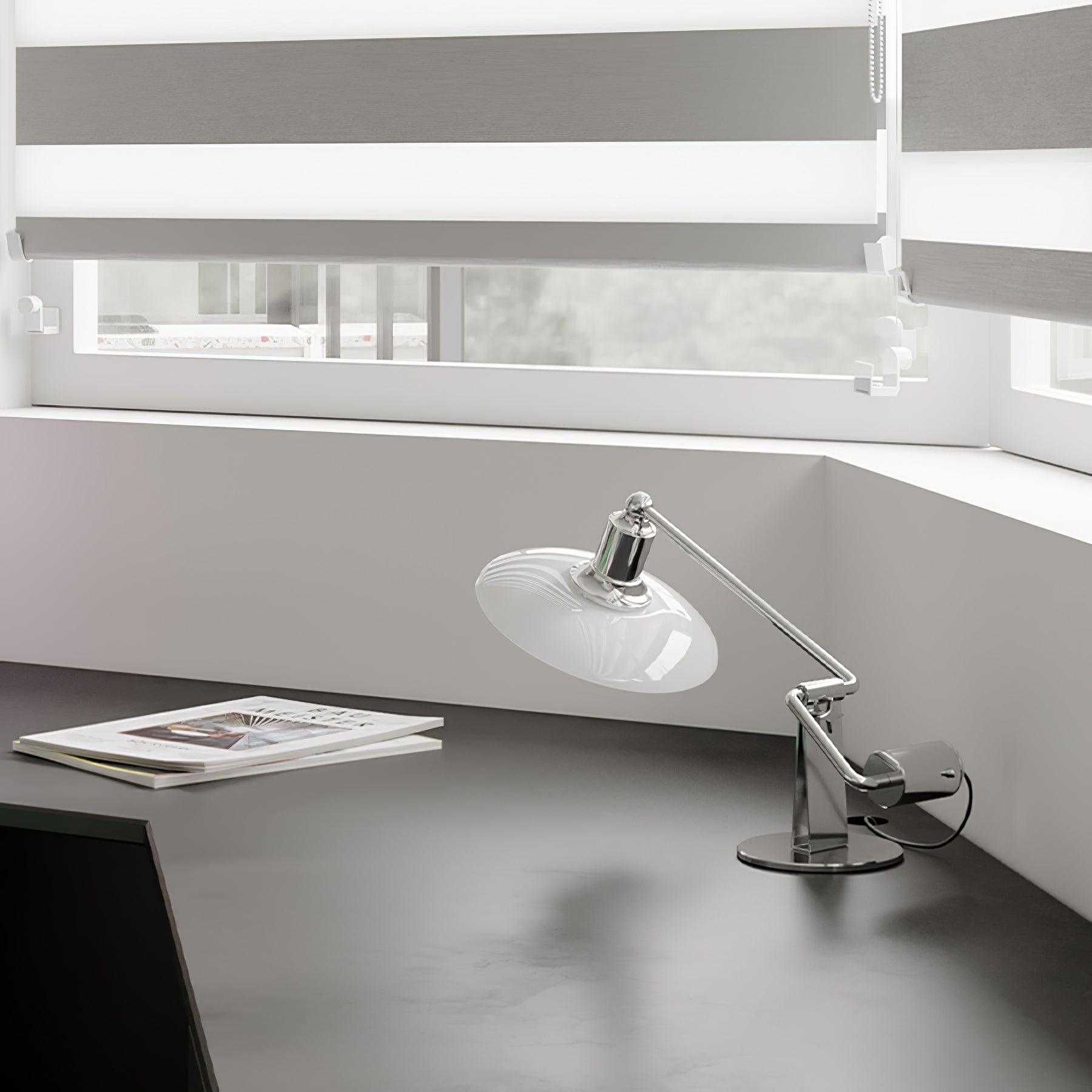 Chrome Piano Table Lamp 7.9