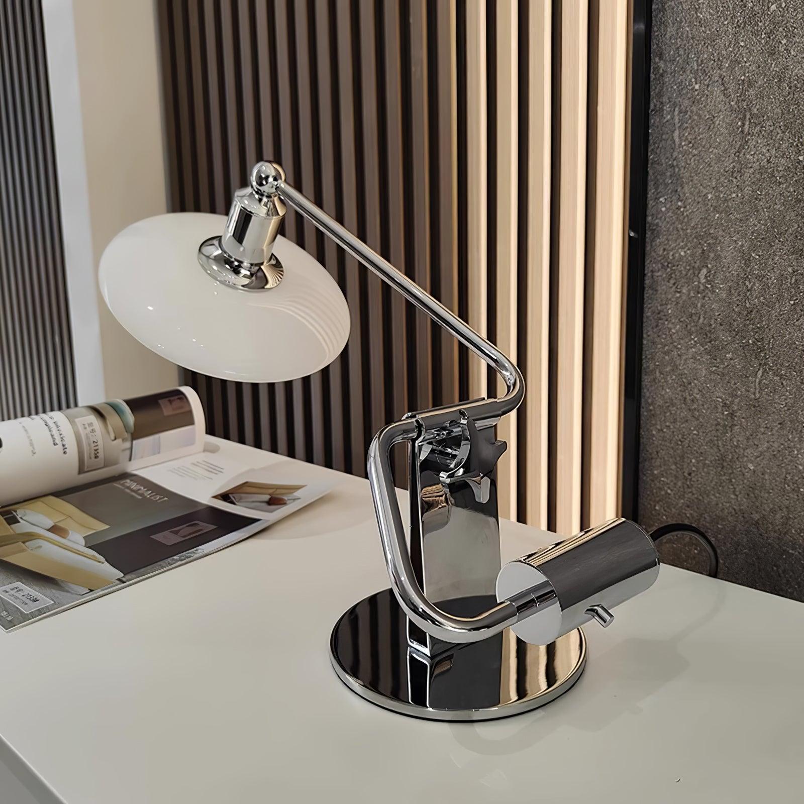 Chrome Piano Table Lamp 7.9