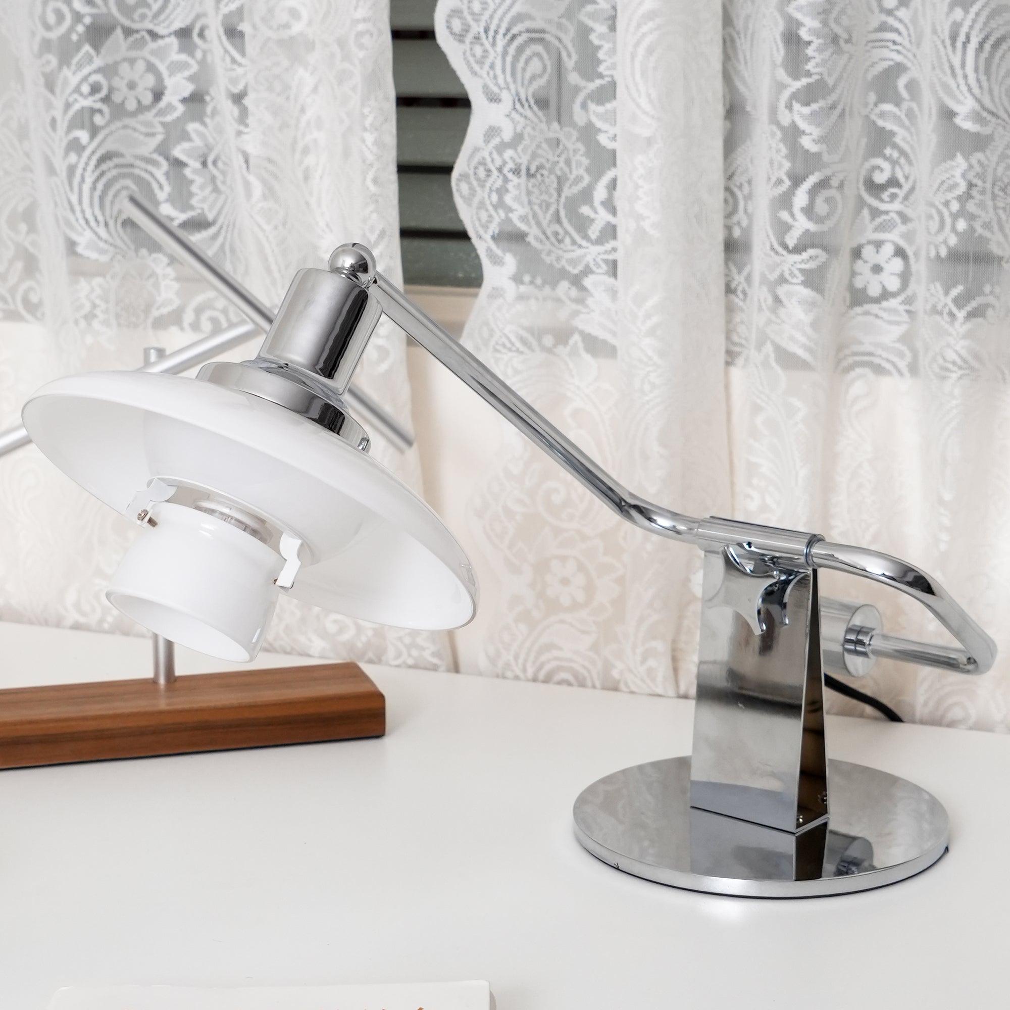 Chrome Piano Table Lamp 7.9
