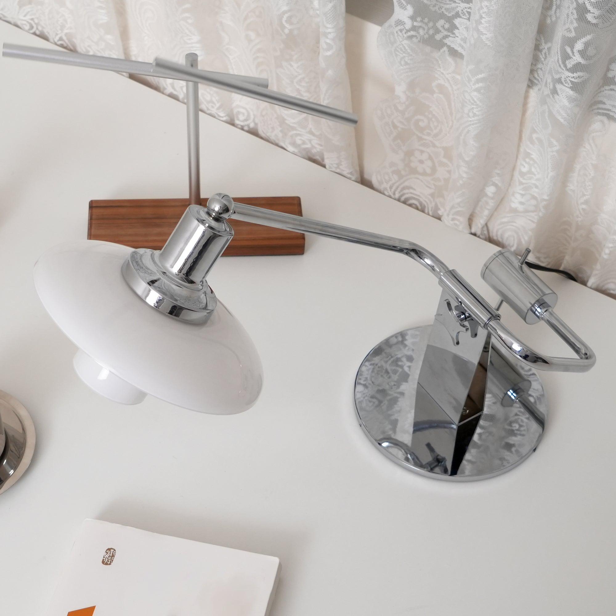 Chrome Piano Table Lamp 7.9