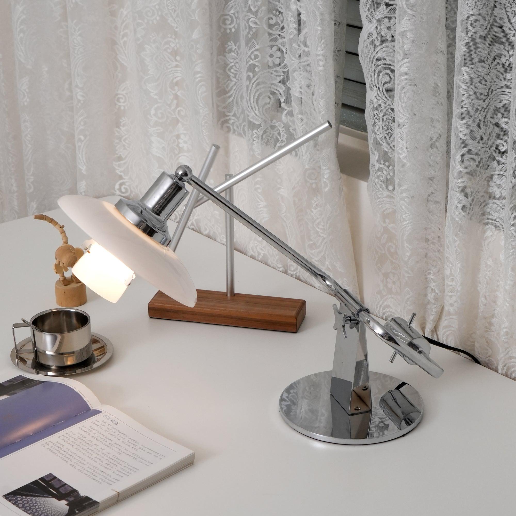 Chrome Piano Table Lamp 7.9