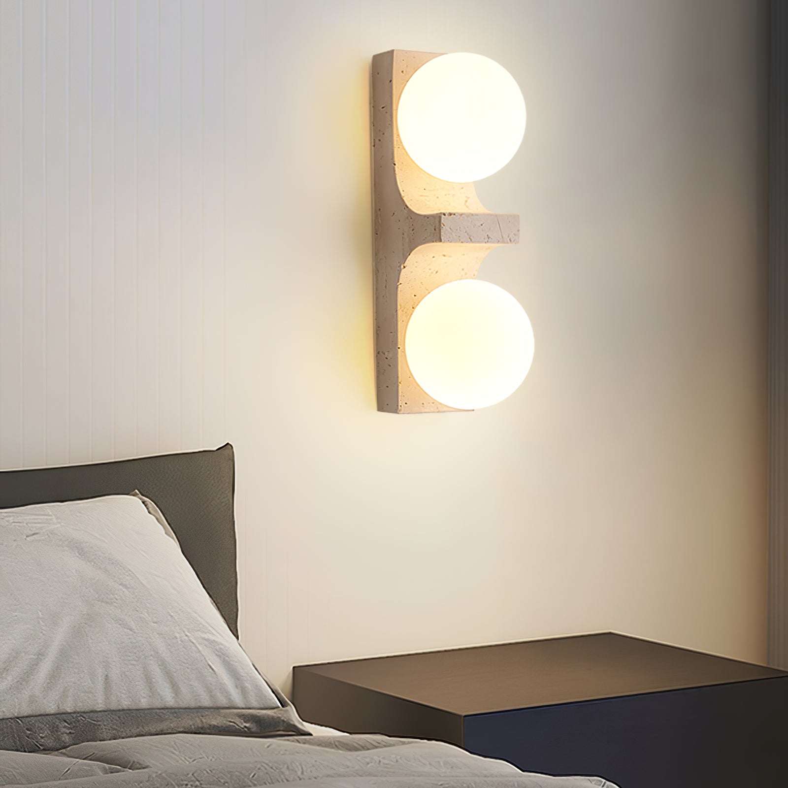Cirra Travertine Wall Sconce